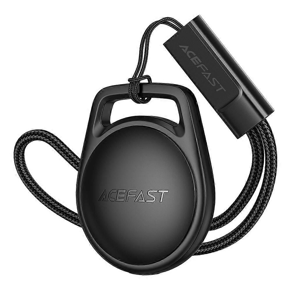 Acefast SmartTag S2 voor iOS Series, Set van 4 stuks, Zwart