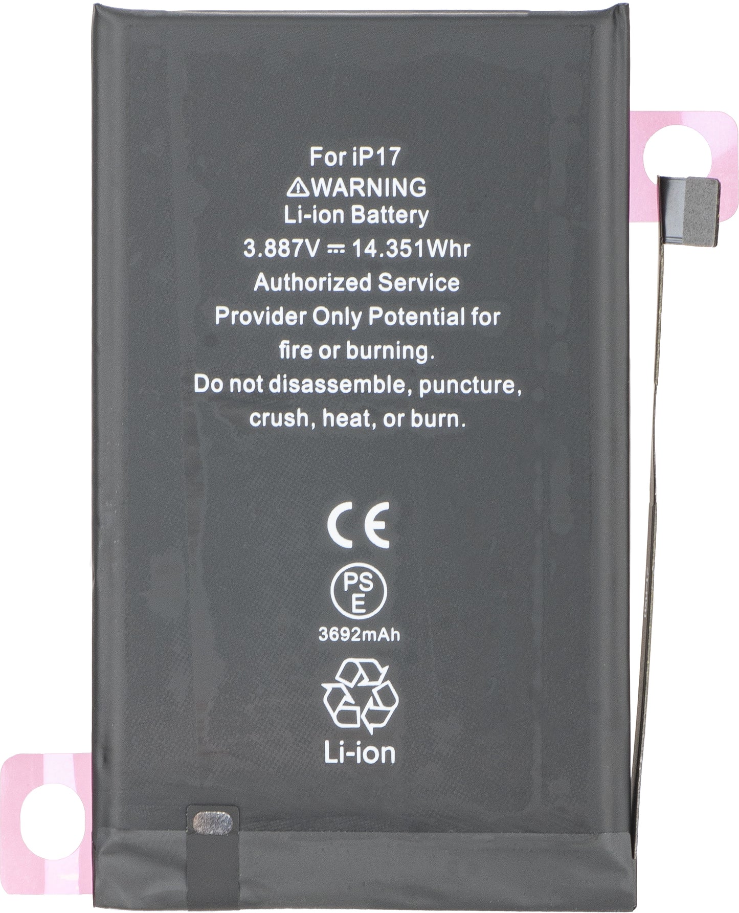 Apple iPhone 17 batterij