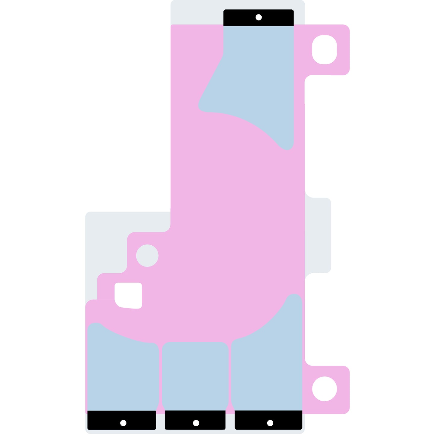 Akku Apple iPhone XS Max, hohe Kapazität