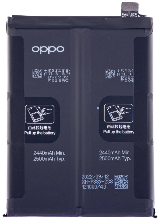 Batterij Oppo Find X5 Pro, BLP889, Service Pack 4200001