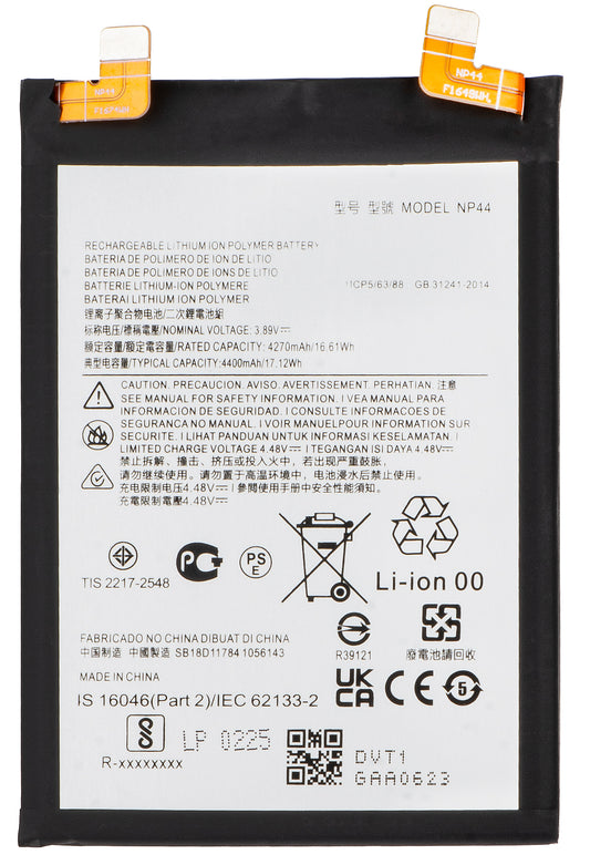 Battery for Motorola Edge 40 / Edge 30 Fusion, NP44