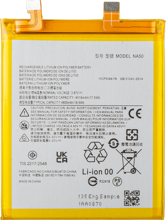Accu voor Motorola Edge 30 Pro, NA50
