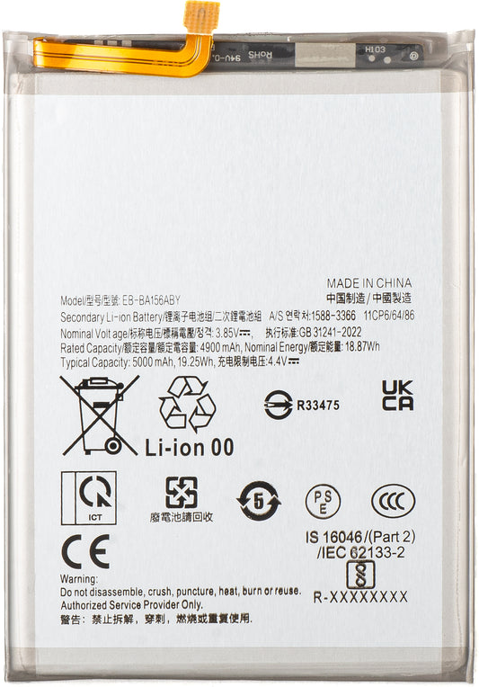 Accu voor Samsung Galaxy A15 5G A156 / A15 A155, EB-BA156ABY