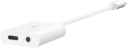 USB-C Audio Adapter - 3,5 mm / USB-C Belkin RockStar, Schwarz NPA004btBK