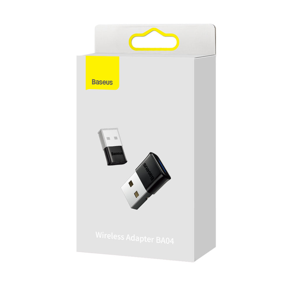Baseus BA04 Bluetooth USB-Adapter 5.0 | Schwarz | Plug & Play