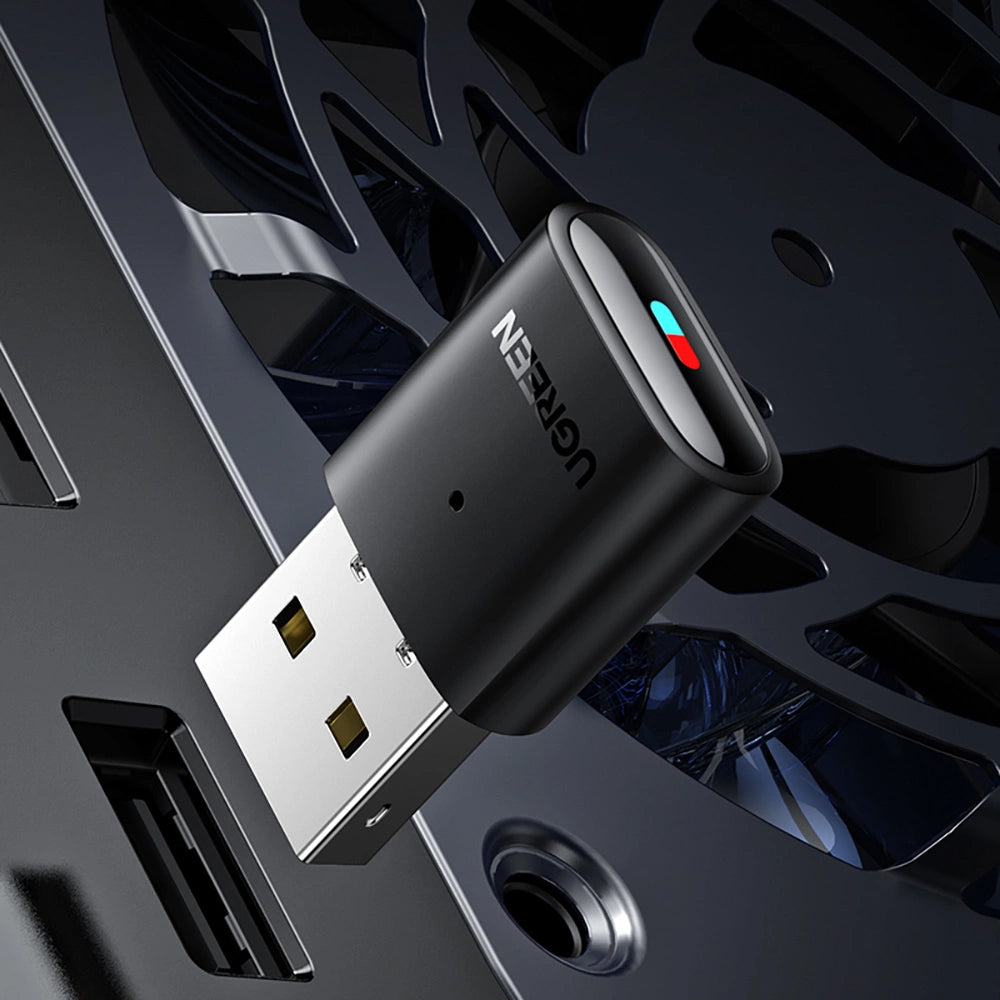 Bluetooth USB-adapter UGREEN CM408, zwart