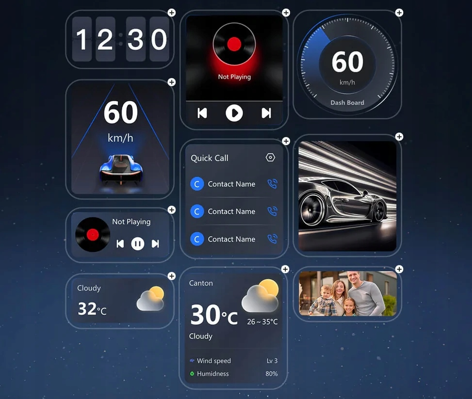 Adaptateur Carplay / Android Auto sans fil Ottocast OttoAibox P3 Lite pour Apple iPhone / Série Android