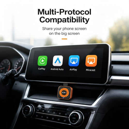 Draadloze Carplay / Android Auto Adapter Carlinkit Mini Ultra6 voor Apple iPhone / Android Series