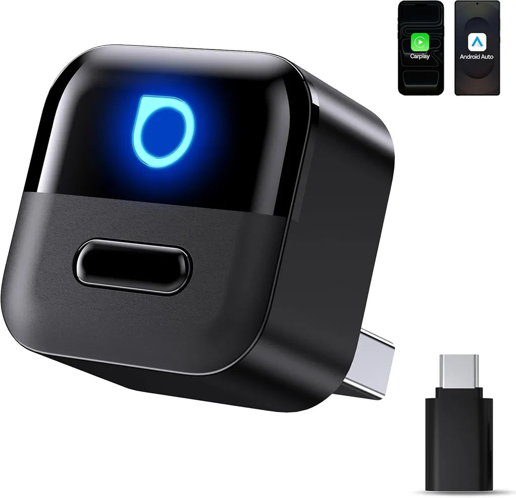 Draadloze Carplay / Android Auto-adapter Ottocast Mini Pico Style A voor Apple iPhone / Android Series CA525-T