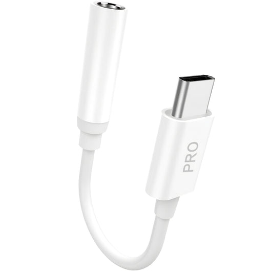 Adaptateur audio USB-C - 3,5 mm Dudao L16CPro, blanc
