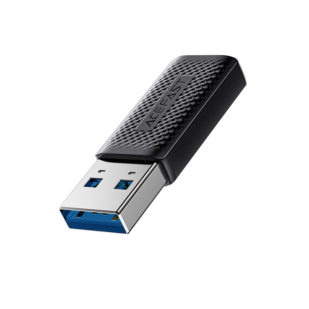 Data- en Oplaadadapter USB-C - USB-A Acefast J2, Zwart