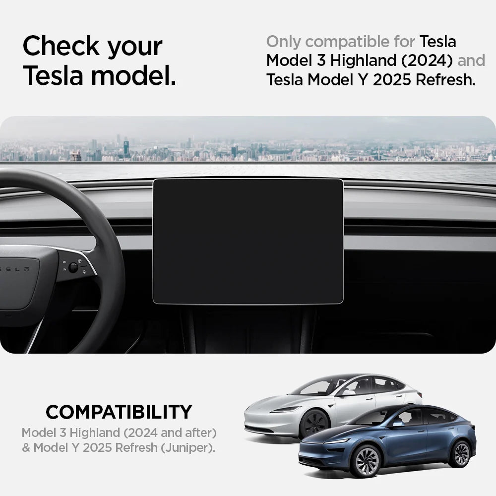 Spigen Auto-Lufterfrischer-Adapter für Tesla Y Juniper / 3 Highland, 2er-Set ACP10164