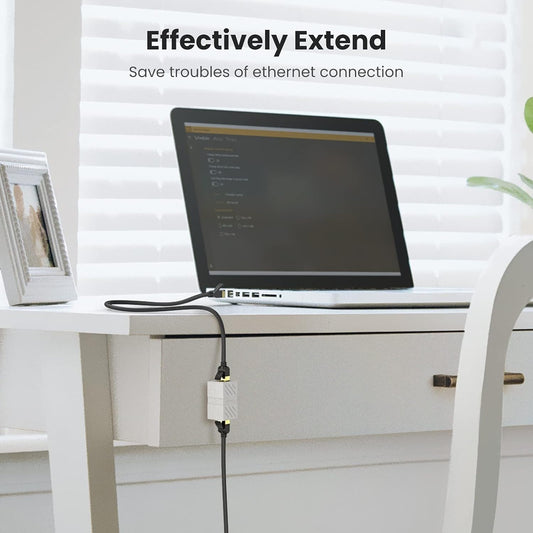 Netwerkadapter UGREEN NW114, RJ45 - RJ45, Wit