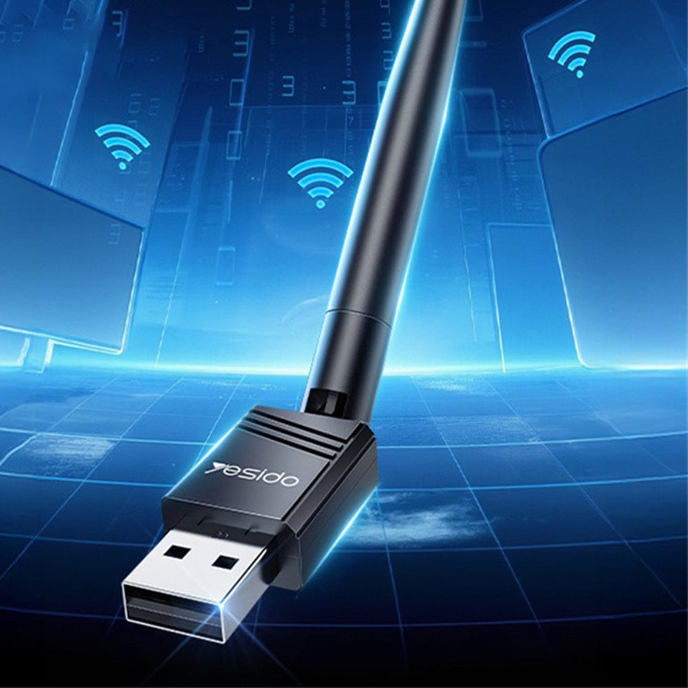 Adaptateur sans fil Yesido WP11, 150Mbps, Noir