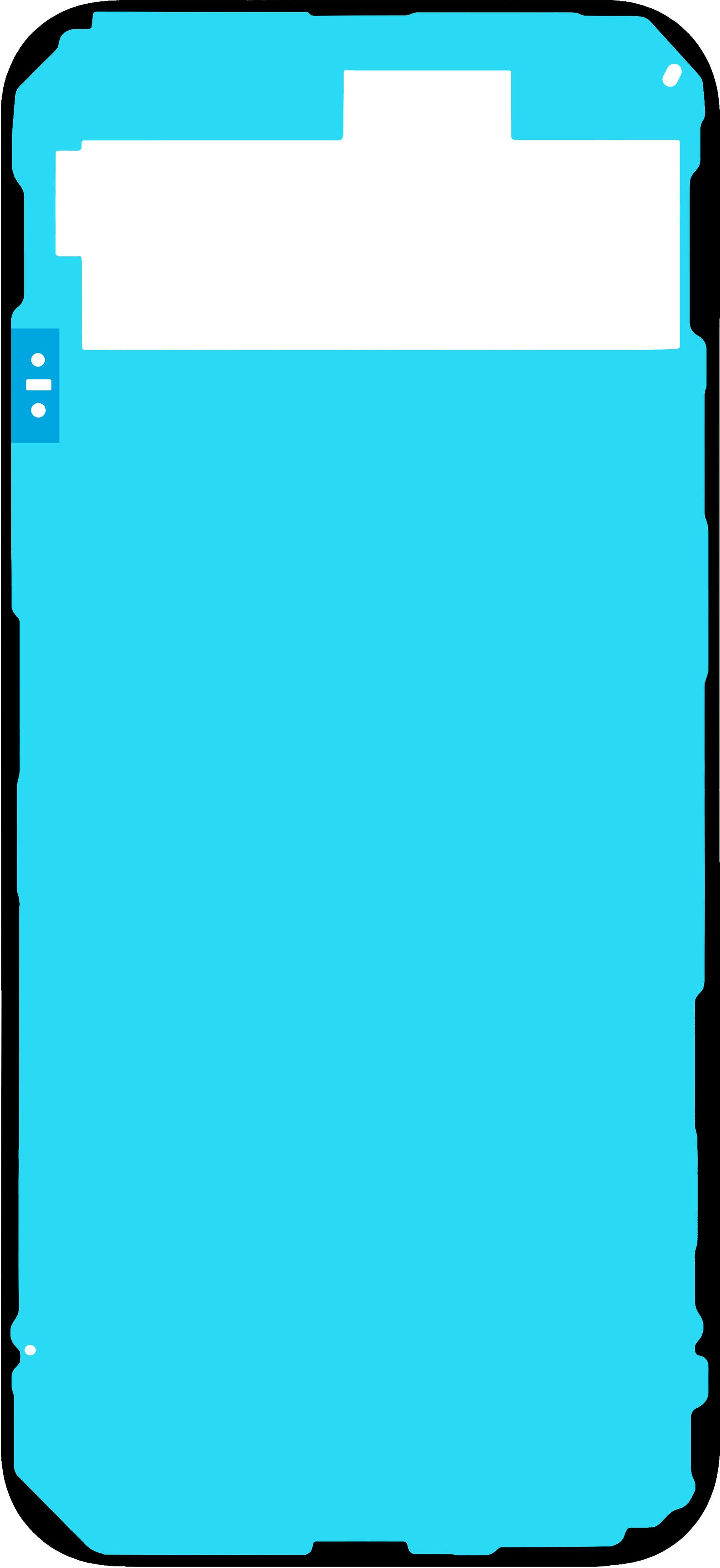 Lijm Batterijklep Google Pixel 9, Service Pack G806-12941-00