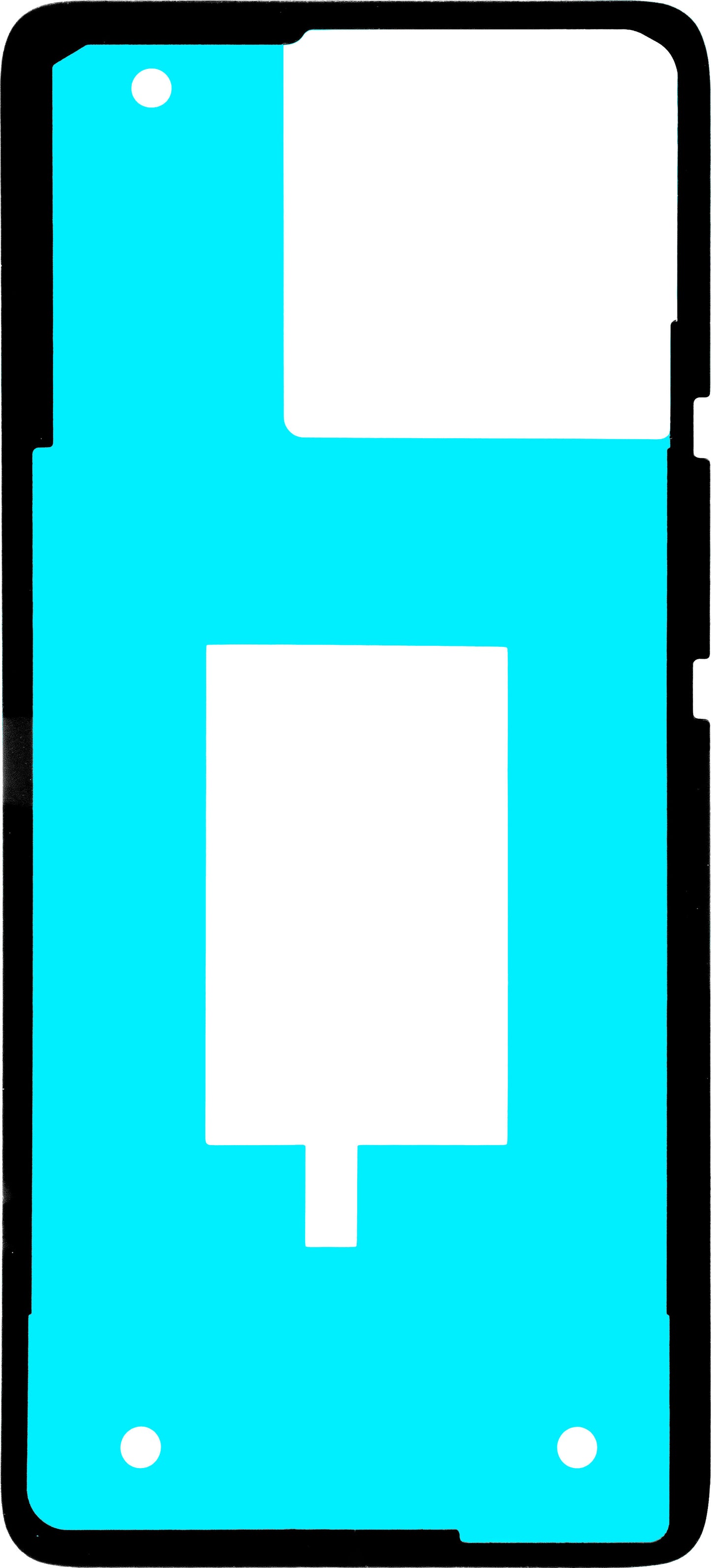 Adhésif Couvercle Batterie Motorola Edge 40, Matériau PU, Service Pack 5D78C22706