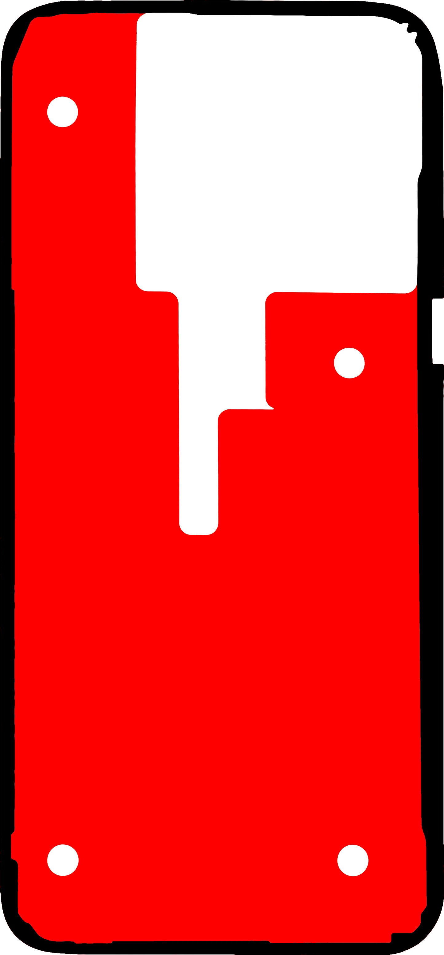 Lijm Batterijdeksel Motorola Edge 70 Fusion, Service Pack 5D78C32140