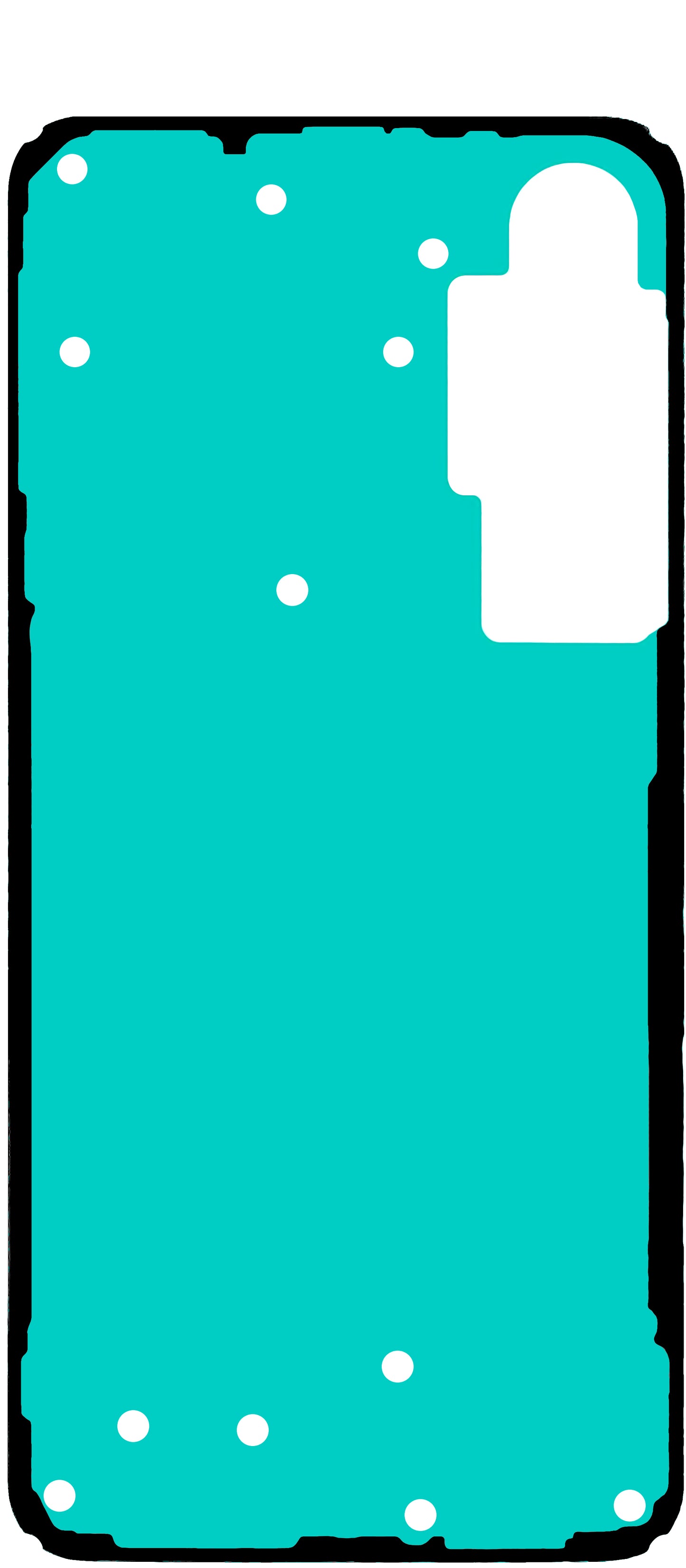 Lijm Batterijdeksel Samsung Galaxy S24 FE S721, Service Pack GH81-26418A