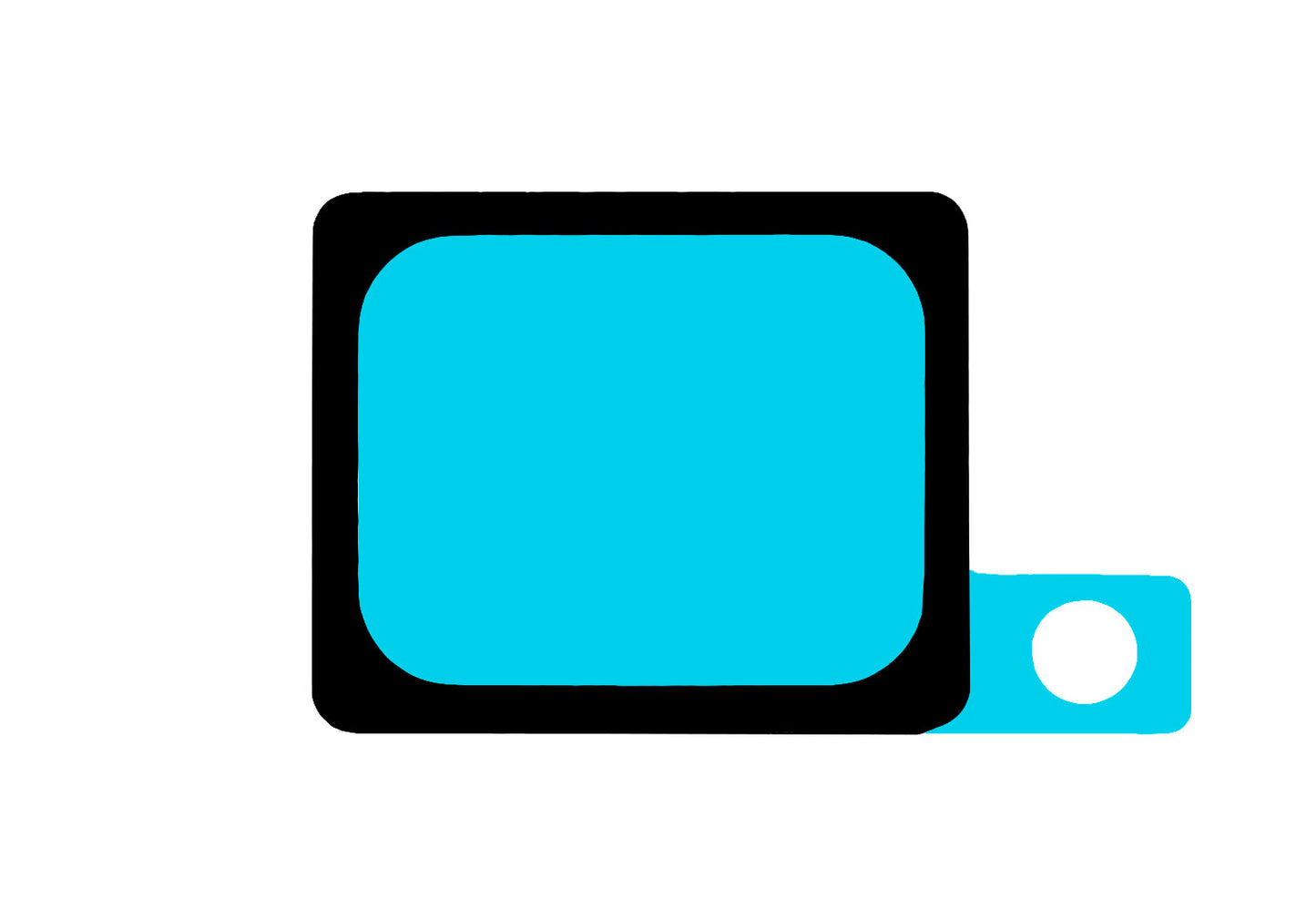 Lijm Diffuser Honor X7d 5G / 400 Smart 5G, Service Pack 9707ACAT