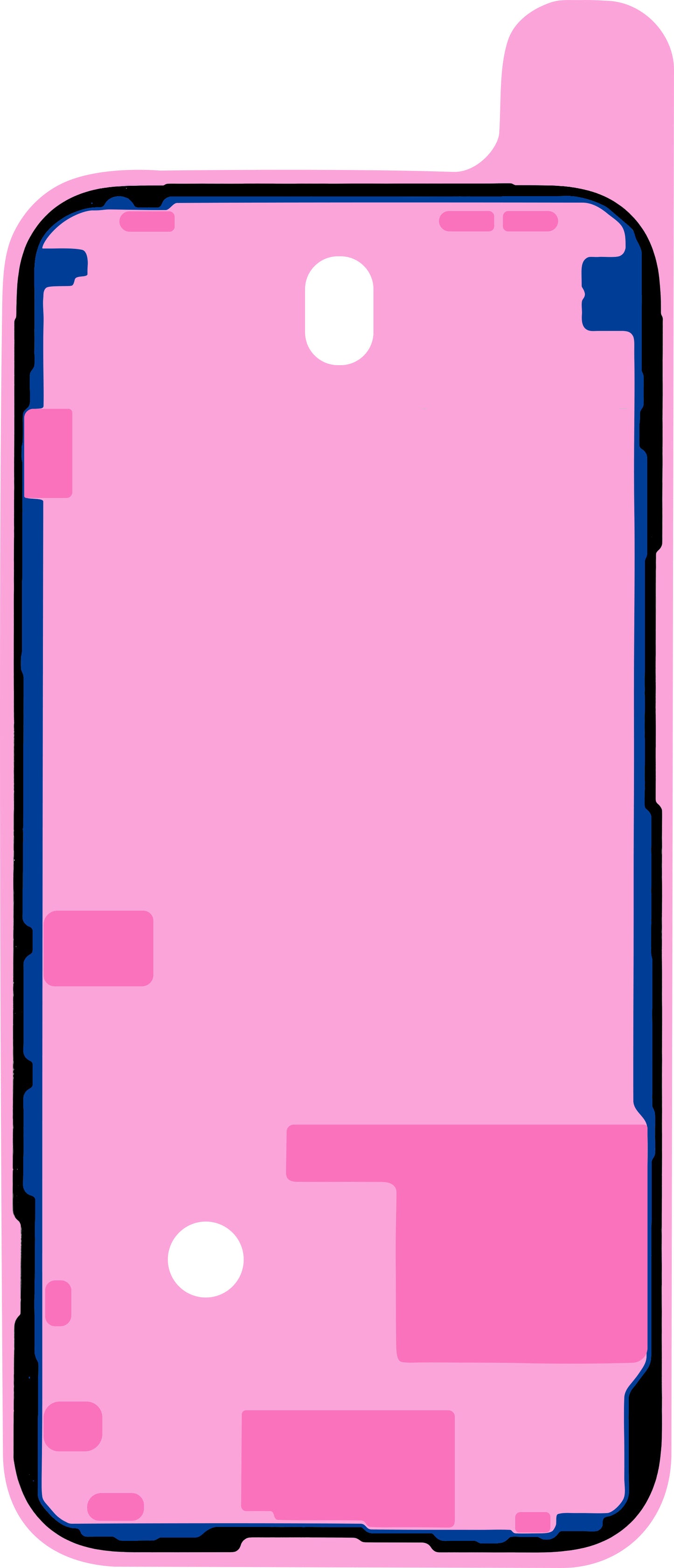 Adhésif Écran Apple iPhone 14 Pro, Service Pack 923-08094