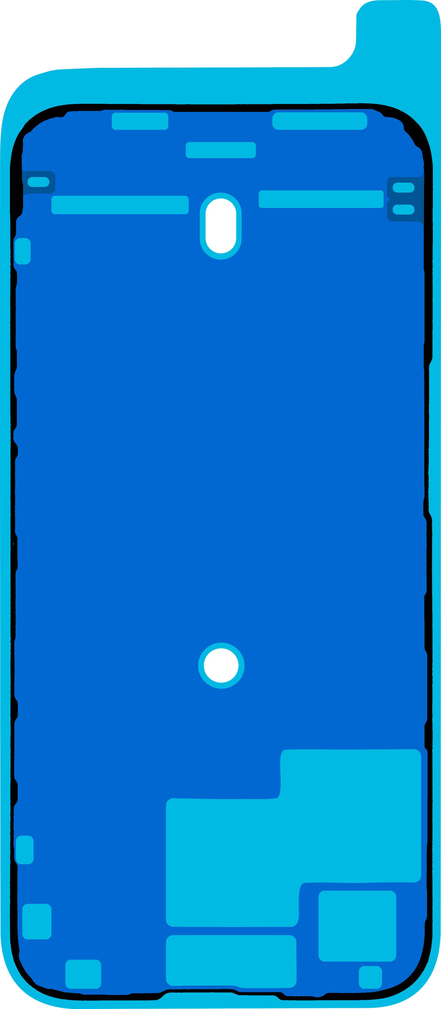 Adhésif Écran Apple iPhone 15 Pro Max, Service Pack 923-09190