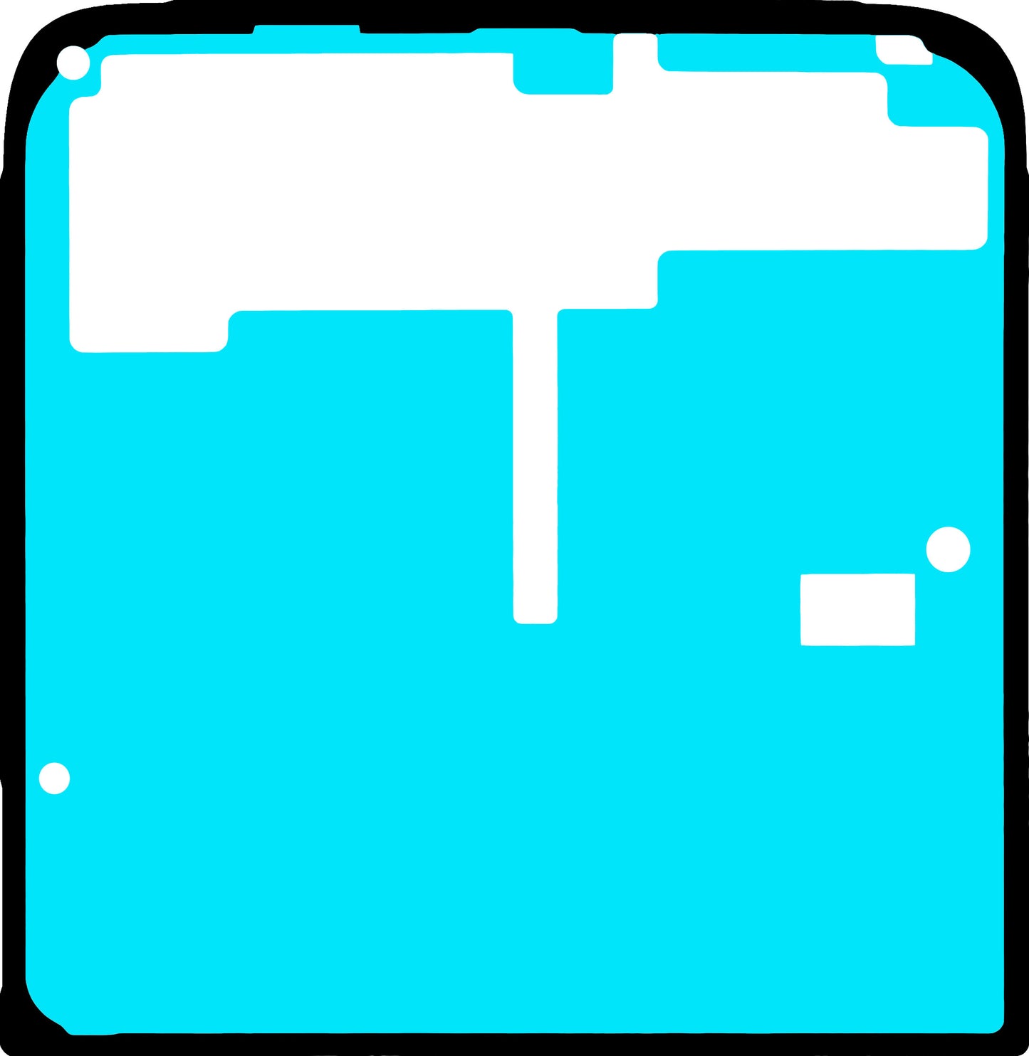 Adhésif Écran Motorola Razr 60 / Razr 50, Sous Externe, Pack de Service SD78E13584