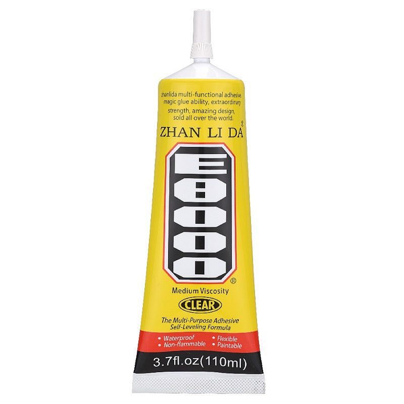 Colle liquide Zhanlida E-8000, 110ml, Transparente