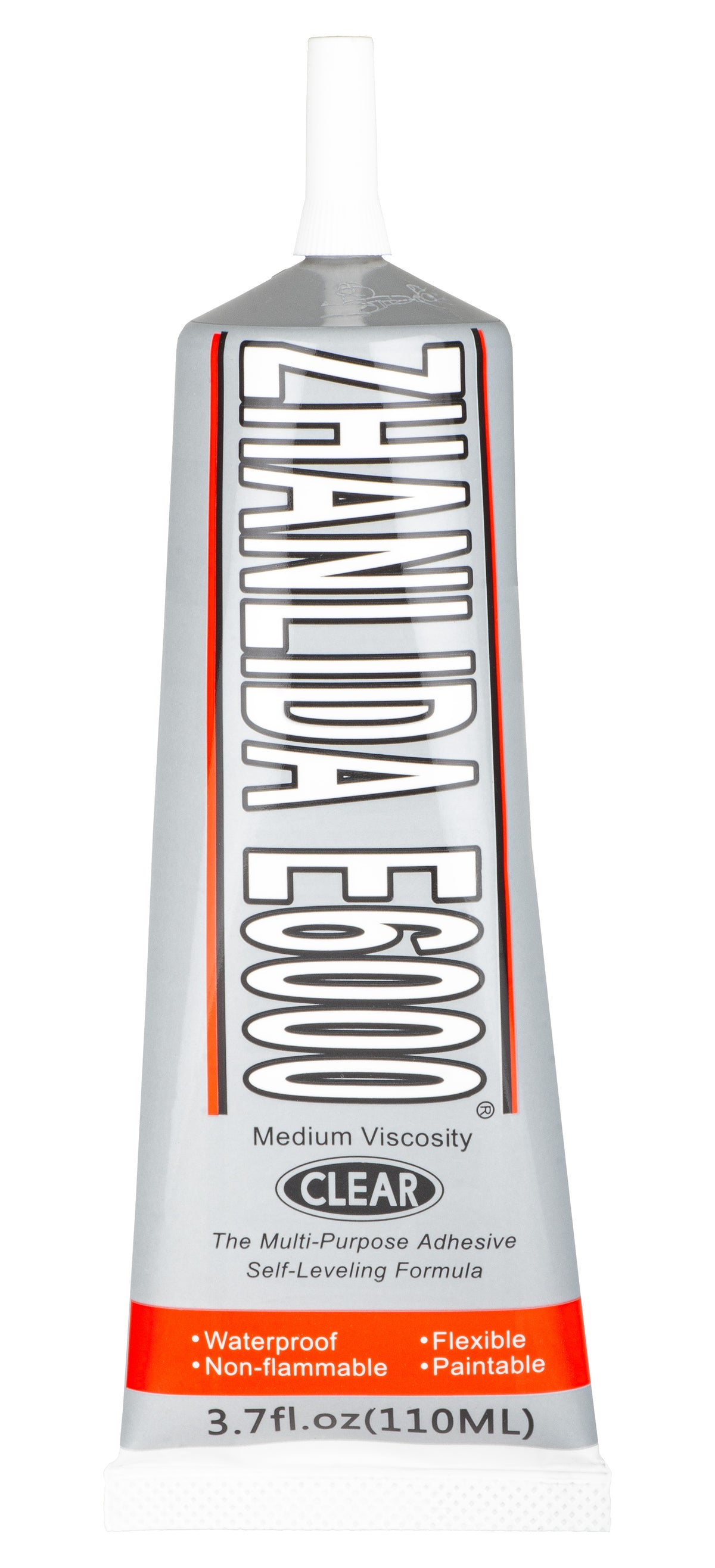 Flüssigkleber Zhanlida E-6000, 110ml, Transparent