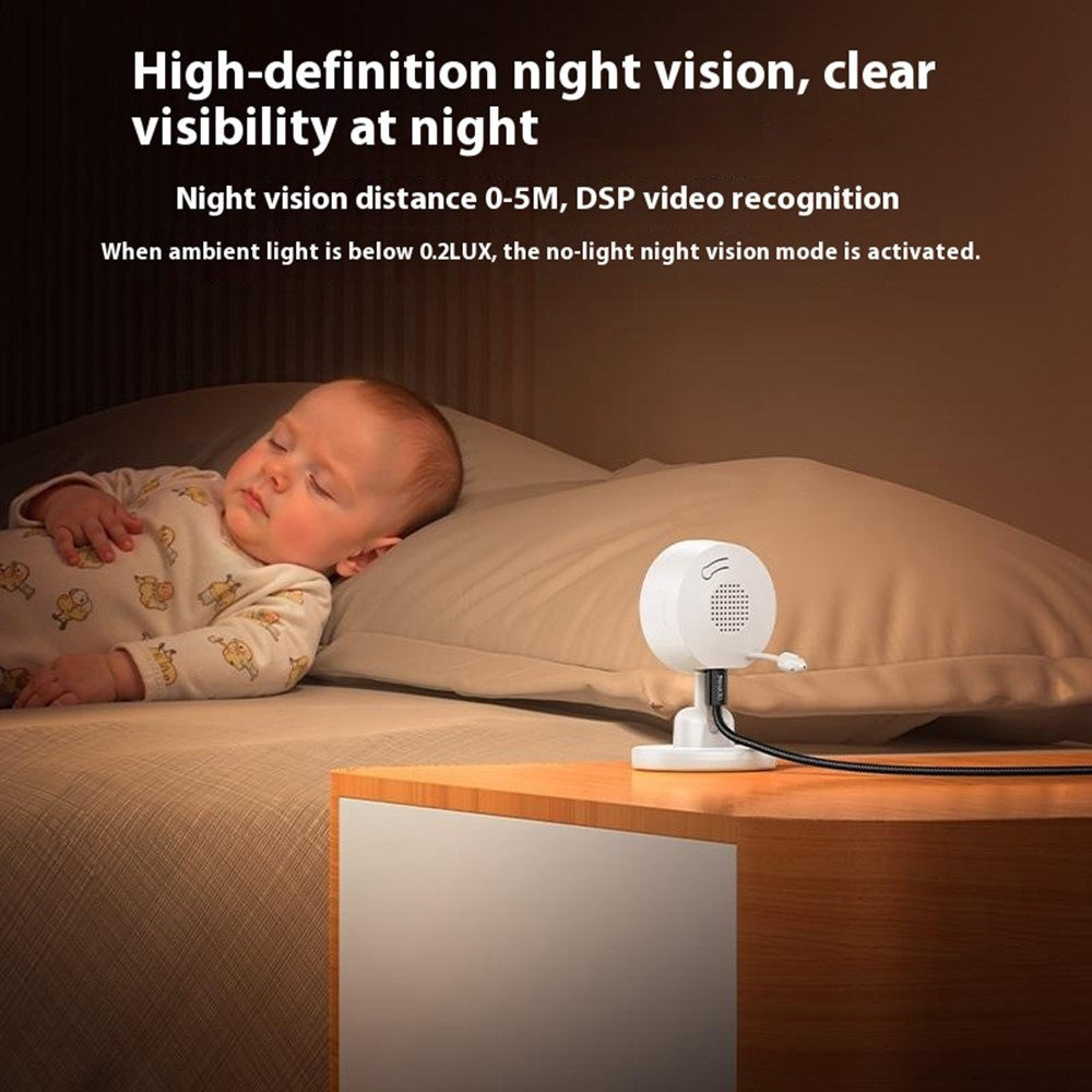 Baby Monitor Yesido KM26, Wi-Fi, Blanc