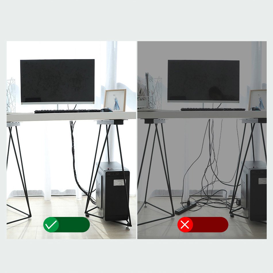 Baseus Circle Kabelorganizer, Velcro, 3m, Zwart ACMGT-F01