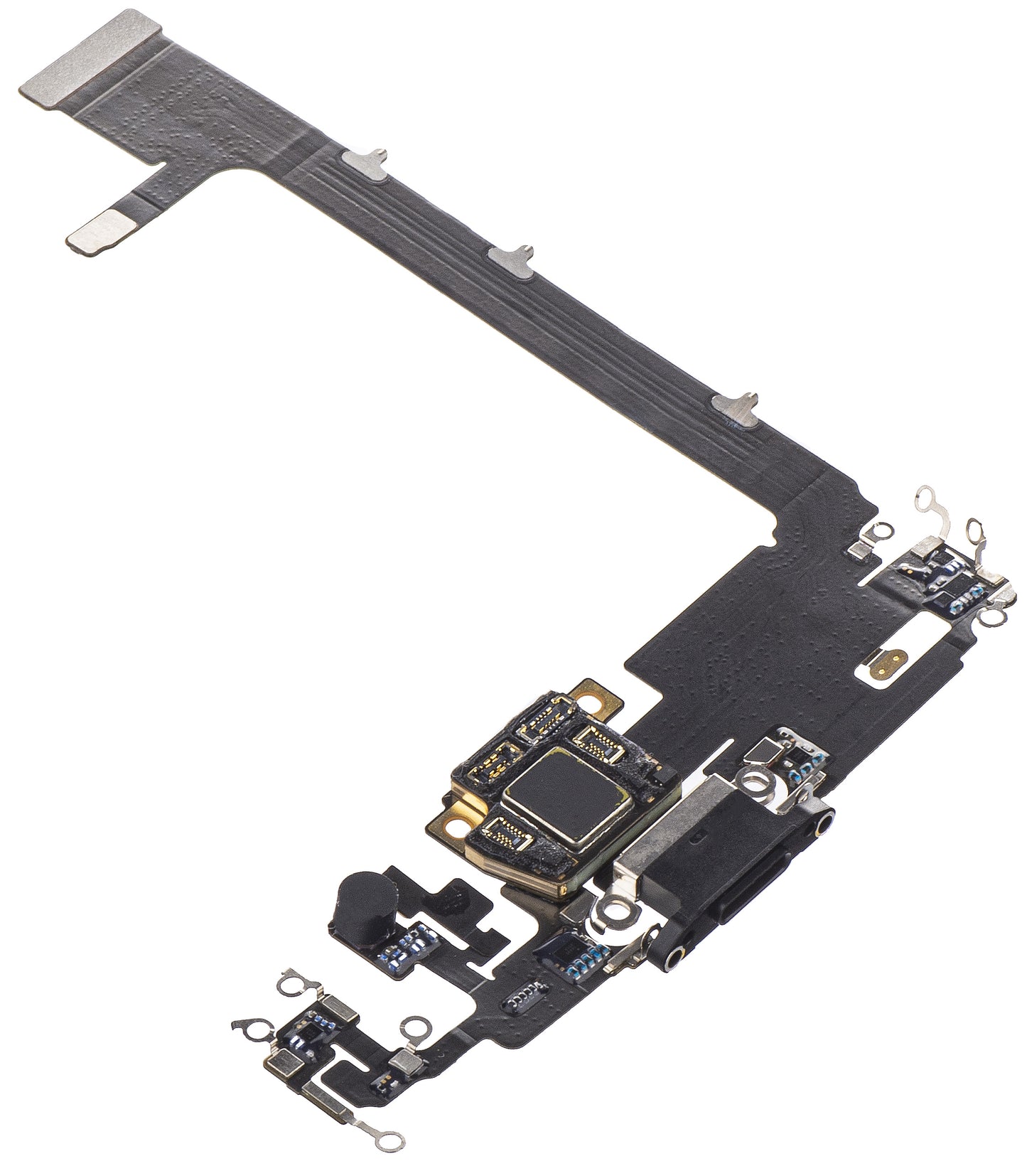 Laadconnectorband - Microfoon Apple iPhone 11 Pro Max, Zwart