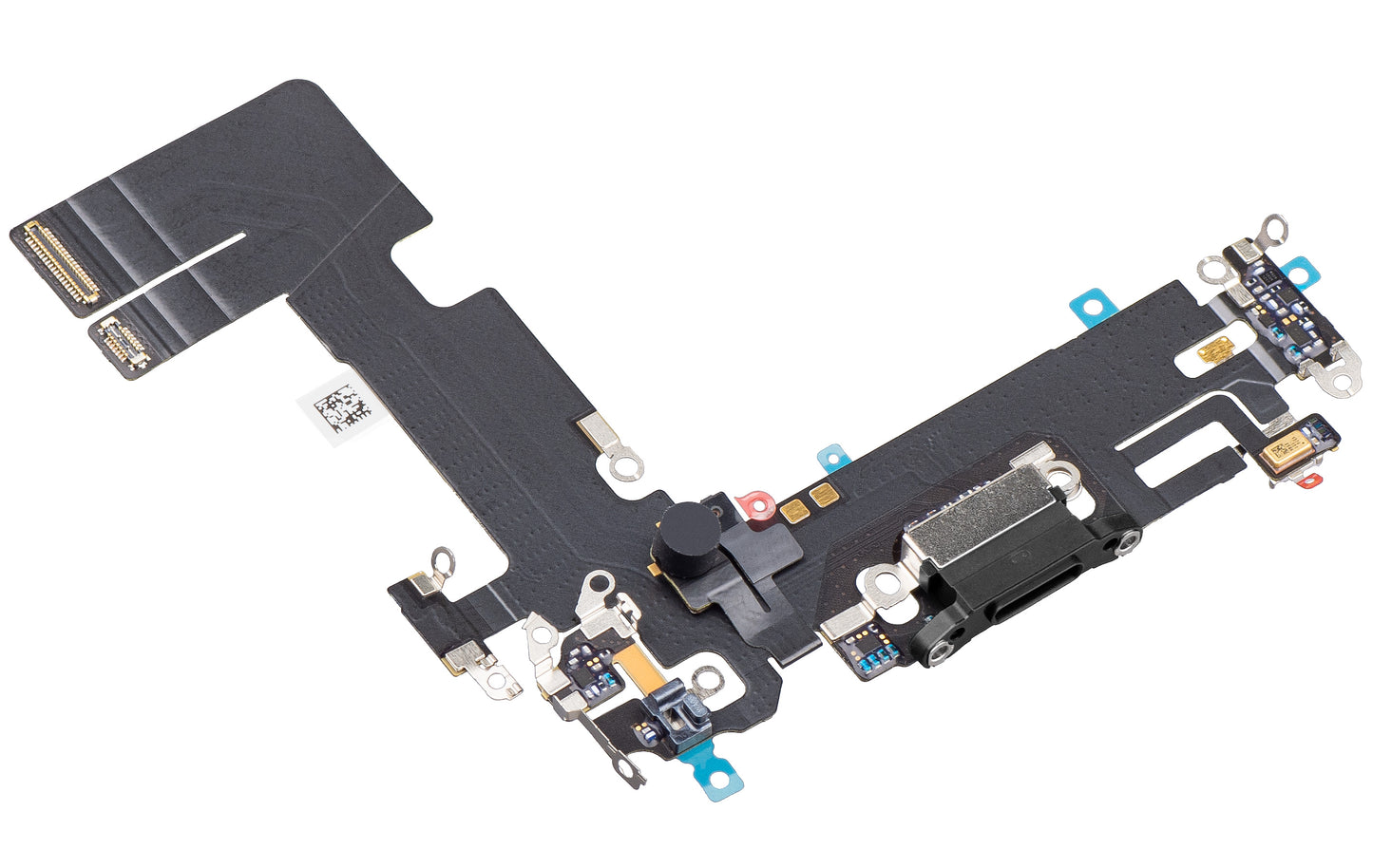 Bande avec Connecteur de Charge - Microphone Apple iPhone 13, Noir