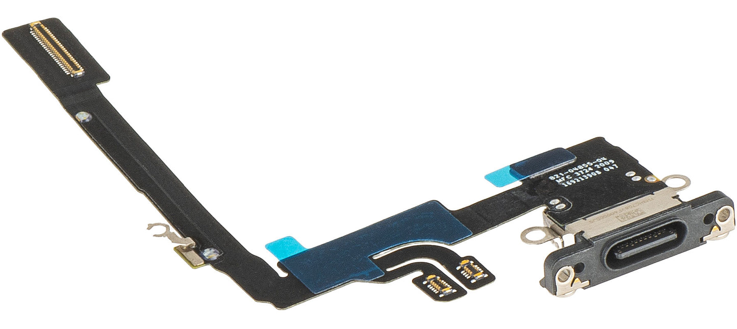 Ladekabel mit Anschluss für Apple iPhone 16 Pro, Schwarz