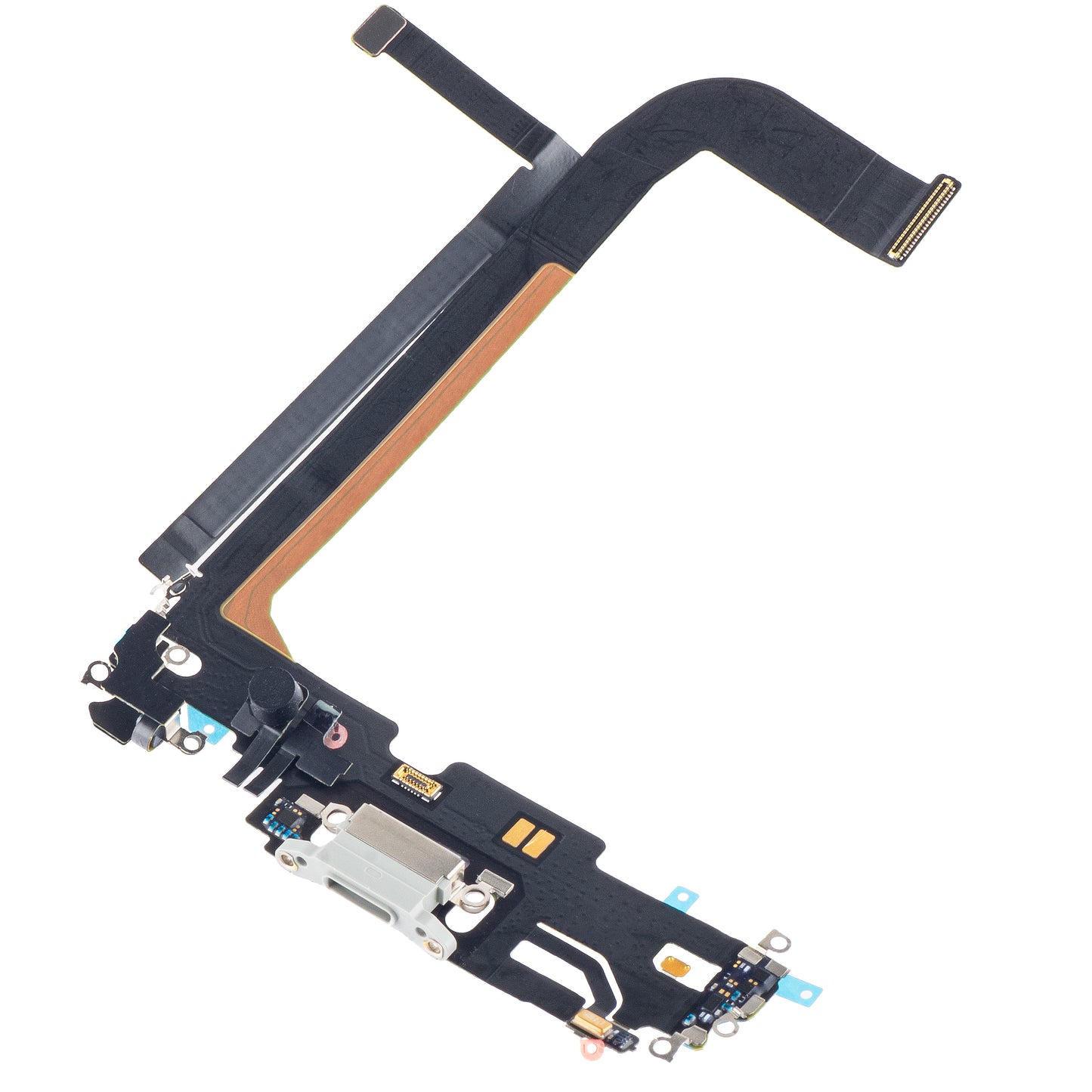 Laadconnectorband - Microfoon Apple iPhone 13 Pro Max, Zilver