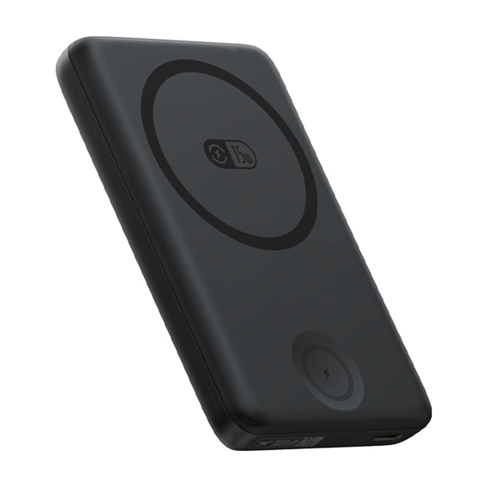 Batterie Externe Baseus Bank EnerFill FT11, 10000mAh, 27W, PD + QI + FQI, 2 x QI - 1 x USB-C, Noire P1008210G123-00