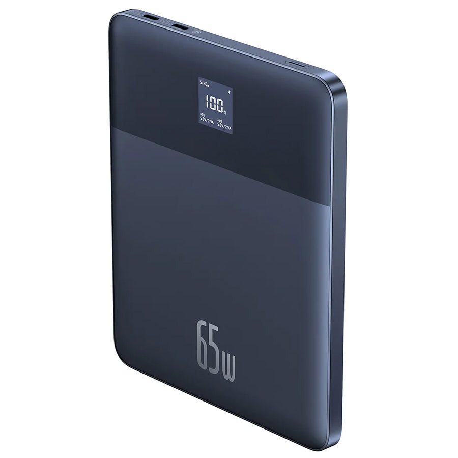 Baseus Blade 2 externe batterij, 12000mAh, 65W, PD, 2 x USB-C, Blauw P10063801323-00