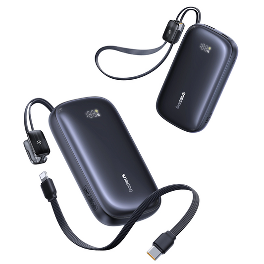 Externe Batterij Baseus EnerFill FC21 QPow 3 Ultra, 20000mAh, 45W, QC + PD, 1 x USB-A - 1 x USB-C, Zwart E0027P00