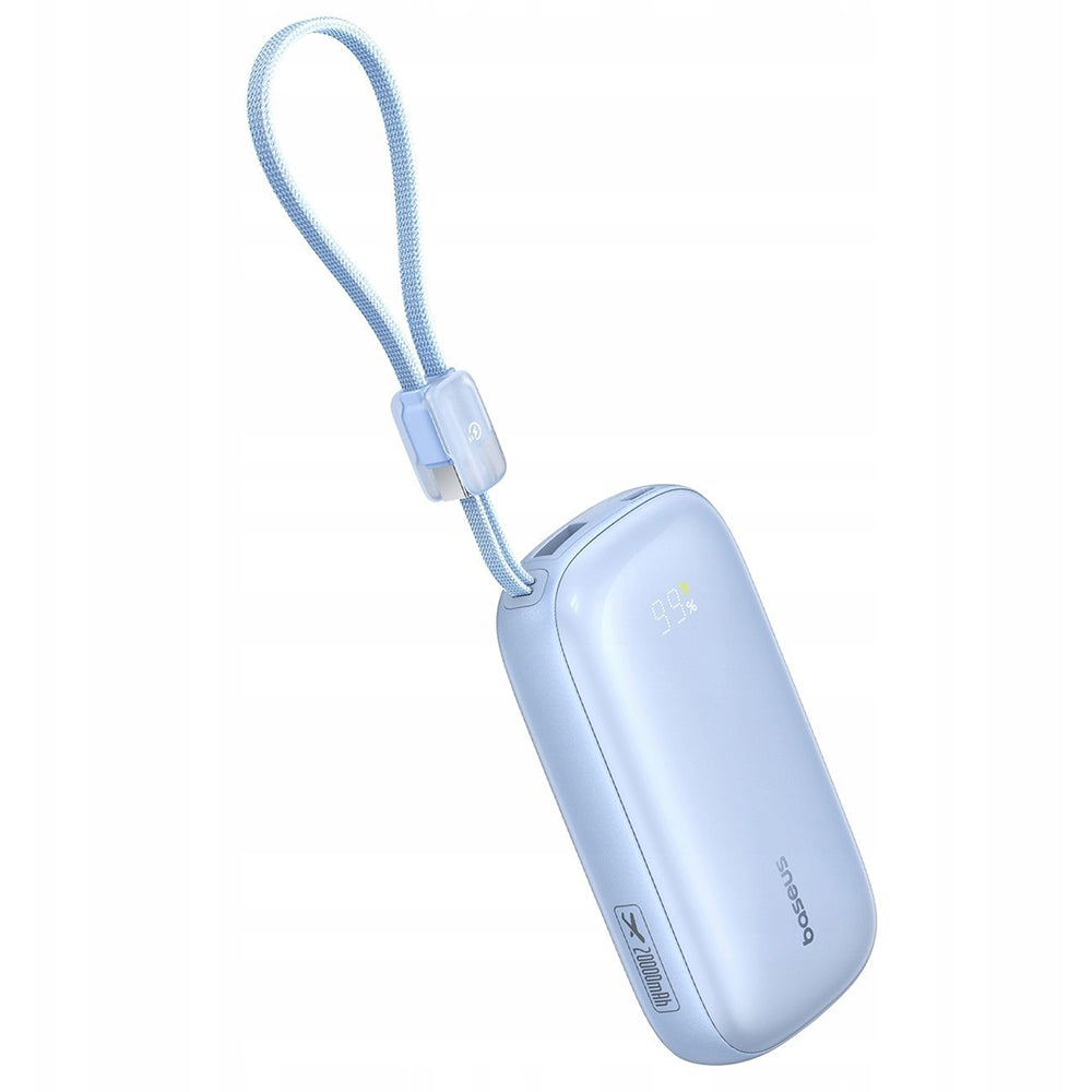 Batterie Externe Baseus EnerFill FC21 Qpow 3 Ultra, 10000mAh, 45W, QC + PD, 1 x USB-A - 1 x USB-C, Bleue E0027Q03
