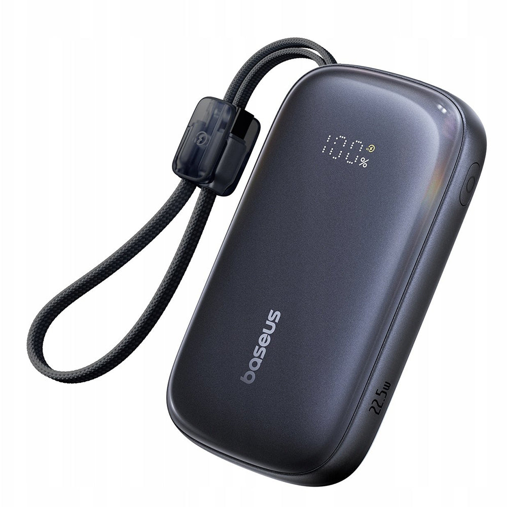 Batterie Externe Baseus EnerFill FC21 Qpow 3 Ultra, 20000mAh, 22.5W, QC + PD, 1 x USB-A - 1 x USB-C, Noire E0027M00