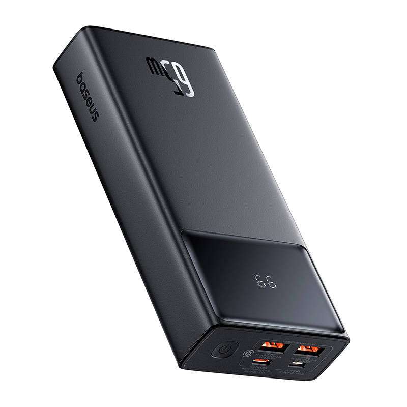 Externe Batterij Baseus Star Lord, 20000mAh, 65W, QC + PD, 1 x USB-C - 2 x USB-A, Zwart P10022906113-00