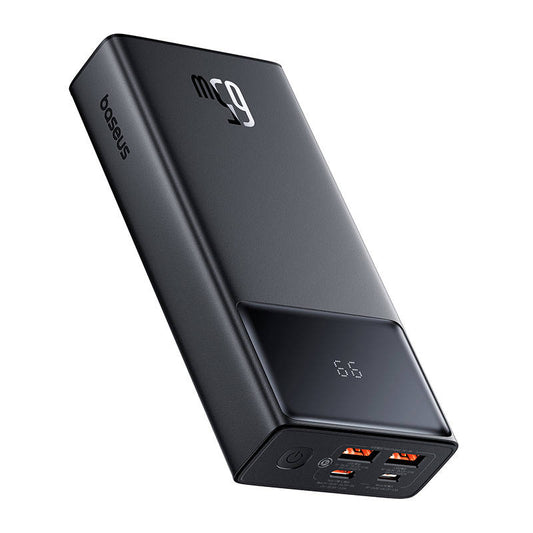 Externer Akku Baseus Star Lord, 20000mAh, 65W, QC + PD, 1 x USB-C - 2 x USB-A, Schwarz P1002290906113113-00