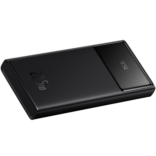 Baseus Star Lord Externe Batterie, 10000mAh, 22.5W, QC + PD, 1 x USB-C - 2 x USB-A, Schwarz PPXJ100001