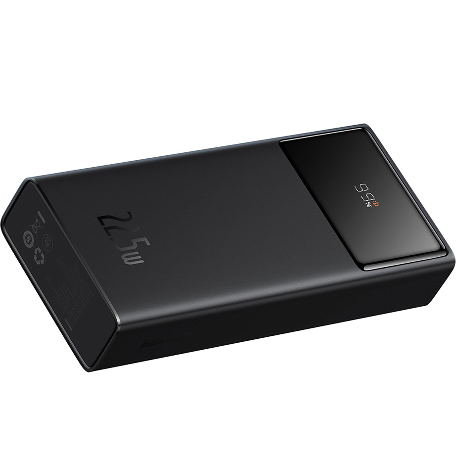 Batterie Externe Baseus Star Lord, 20000mAh, 22.5W, QC + PD, 1 x USB-C - 2 x USB-A, Noire PPXJ080001