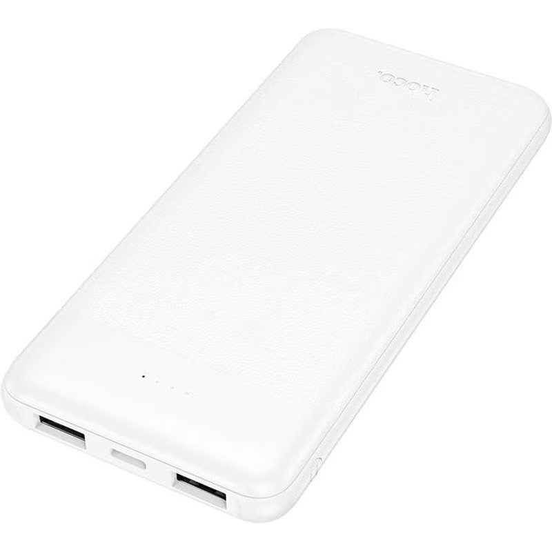 Externe Batterij HOCO J153 Stability, 10000mAh, 10W, 2 x USB-A, Wit