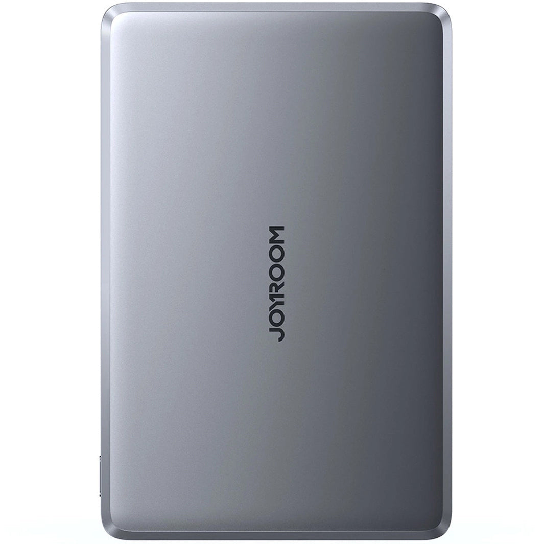 Externe Draadloze Batterij Joyroom JR-PBM08, 5000mAh, 20W, PD + FQI, 1 x QI - 1 x USB-C, Gri