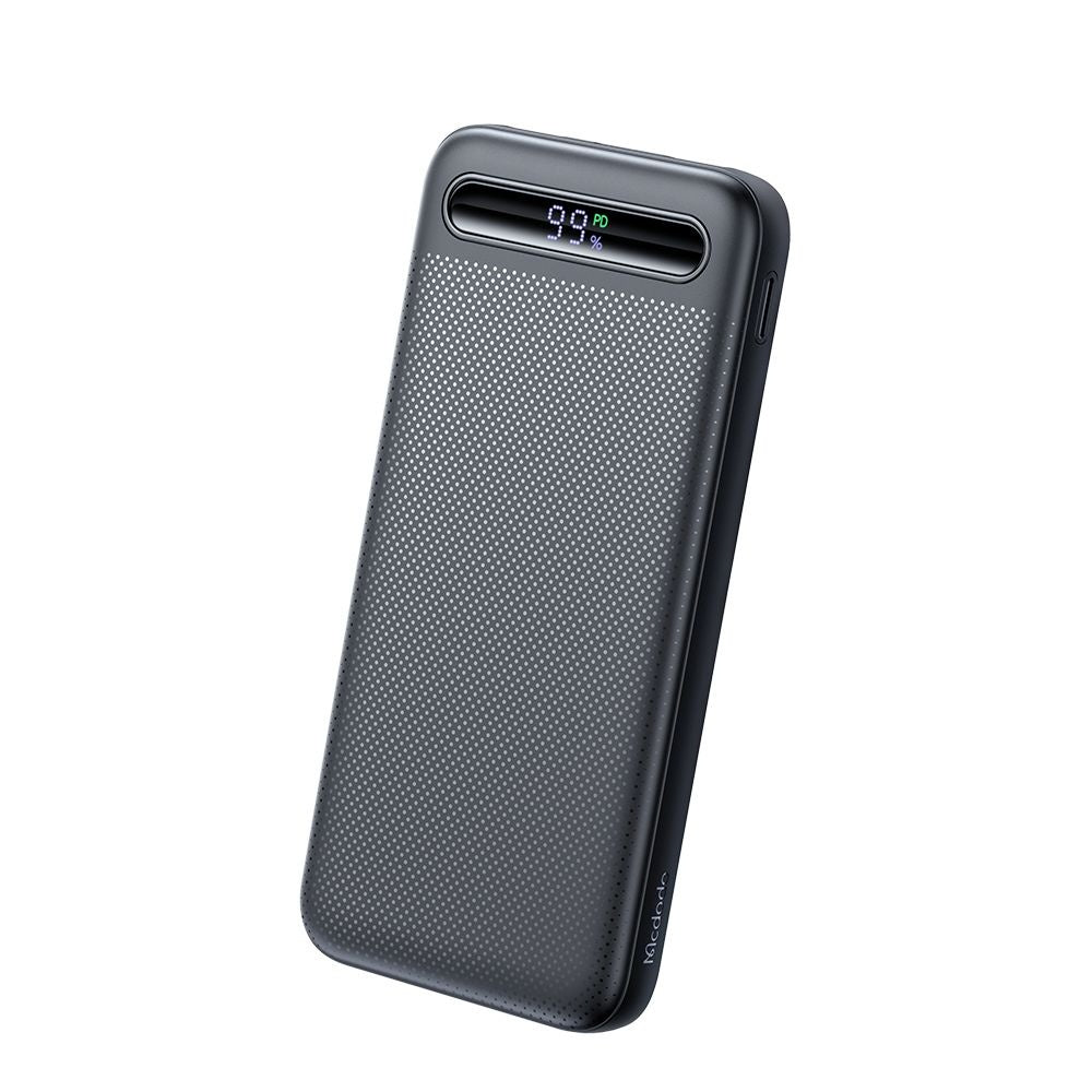 Batterie Externe McDodo MC-3881 Star, 10000mAh, 22.5W, QC + PD, 2 x USB-A - 1 x USB-C, Noire