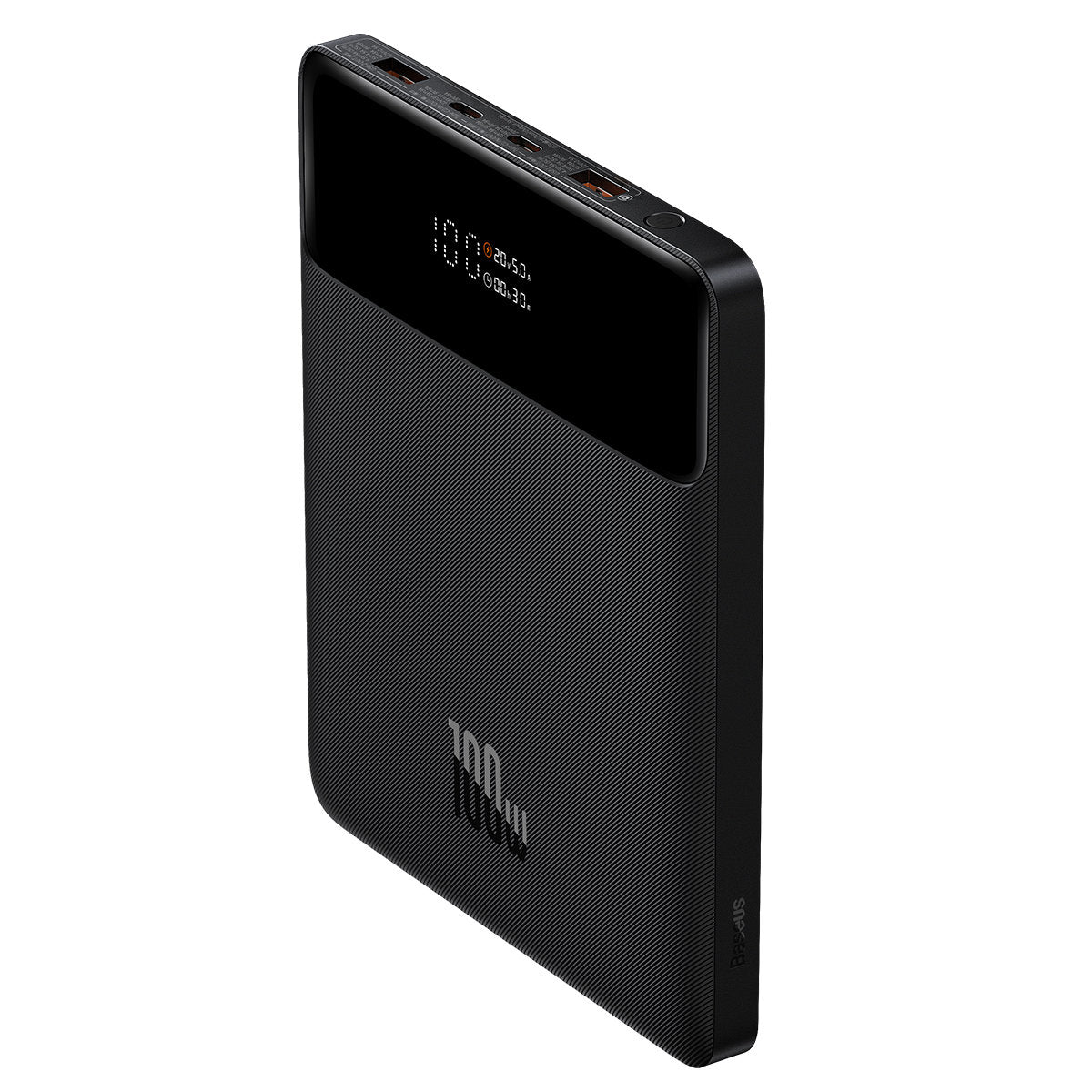 Externer Akku Baseus Blade Ultrathin, 20000mAh, 100W, QC + PD, 2 x USB-A - 2 x USB-C, Schwarz PPBL000201