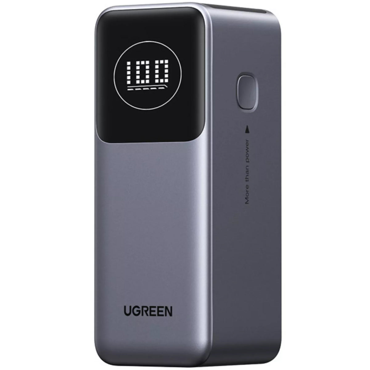 Externe Batterij UGREEN PB724, 12000mAh, 100W, QC + PD, 1 x USB-A - 1 x USB-C, Gri