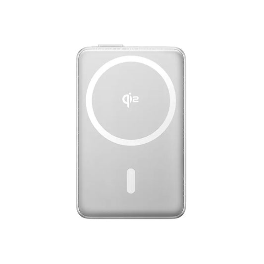 Batterie Externe Sans Fil Baseus Nomos Kickstand, 10000mAh, 45W, PD + QI, 1 x QI - 1 x USB-C, Noire P10078800843-00