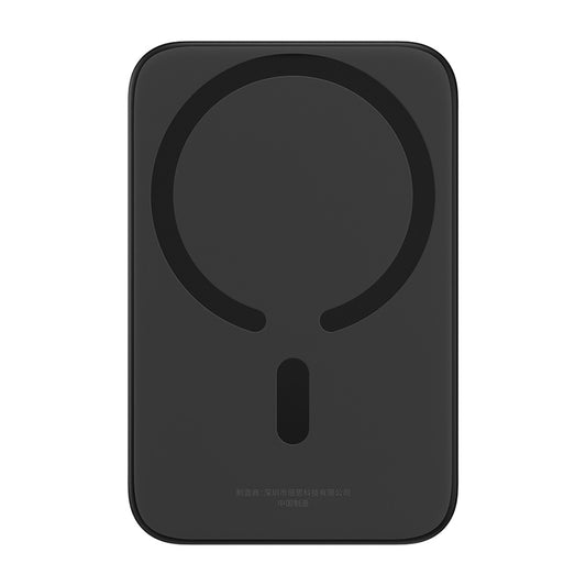 Externe Draadloze Batterij Baseus Mini Air, 6000mAh, 20W, PD + FQI, 1 x QI - 1 x USB-C, Zwart P10059002113-00